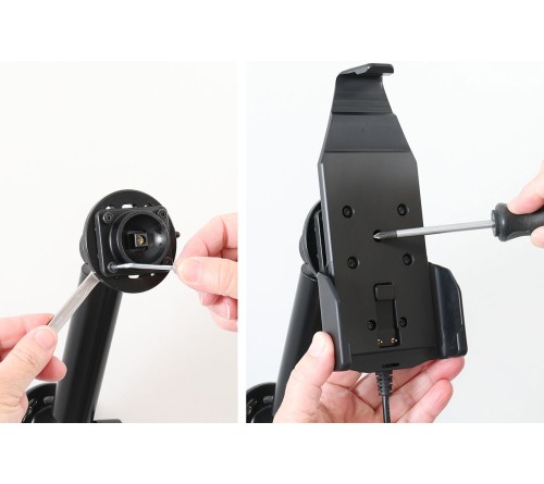 Brodit houder/lader Sonim XP Pro fixed instal.-pogo