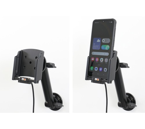 Brodit houder/lader Samsung XCover 7 Pro fixed install.-pogo