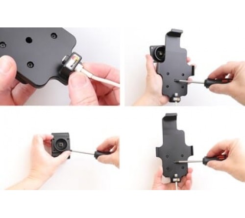 Brodit houder Apple iPhone XR/11 met skin (lightning->USB)