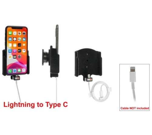 Brodit houder Apple iPhone 11 Pro padded lightning--> usbC