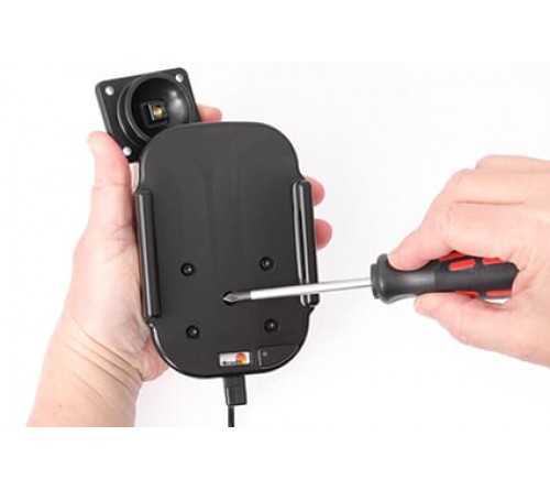 Brodit houder/lader Qi Samsung Galaxy S10 USB sig.plug