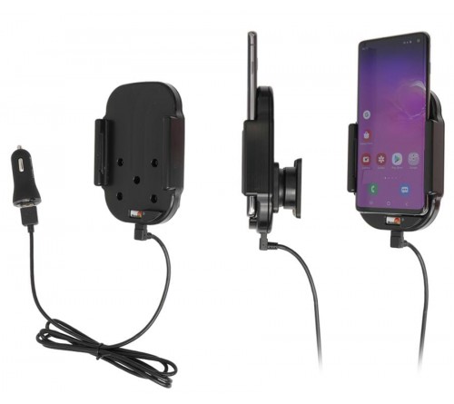 Brodit houder/lader Qi Samsung Galaxy S10 USB sig.plug
