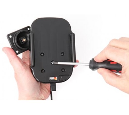 Brodit houder/lader Qi Apple iPhone 11 Pro USB sig.plug