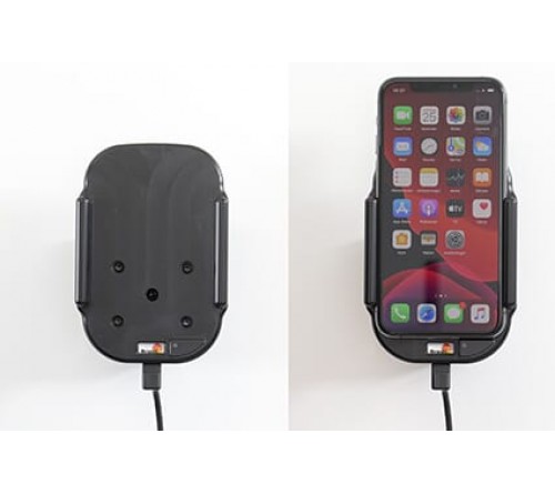 Brodit houder/lader Qi Apple iPhone 11 Pro USB sig.plug
