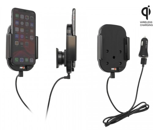 Brodit houder/lader Qi Apple iPhone 11 Pro USB sig.plug