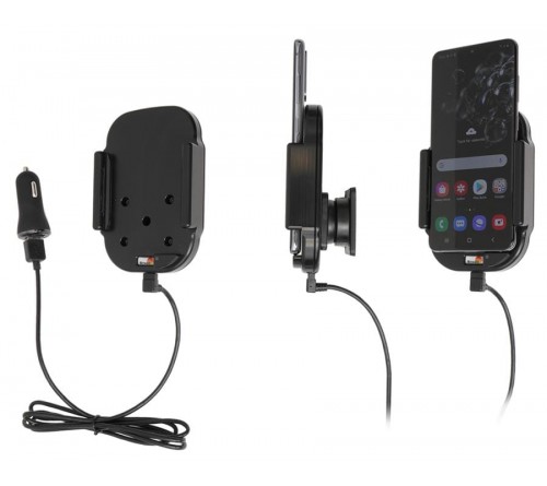 Brodit houder/lader Qi Samsung Galaxy S20 USB sig.plug