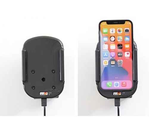Brodit houder/lader Qi Apple iPhone 12 Mini USB sig.plug