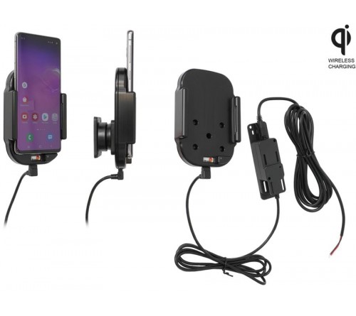 Brodit houder/lader Qi Samsung Galaxy S10 fixed instal.