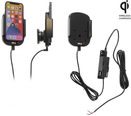 Brodit houder/lader Qi Apple iPhone 12 Mini fixed instal.
