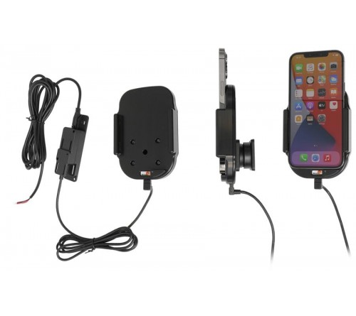 Brodit houder/lader Qi Apple iPhone 12 Pro Max fixed instal.