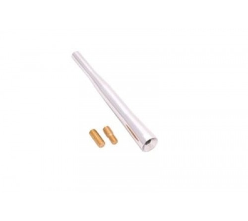 Telescoop M6>M5 & M6>M6  11 5cm alu-staal wit AM/FM