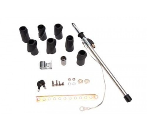 Antenne AM/FM inbouw tbv Mercedes  Opel chroom