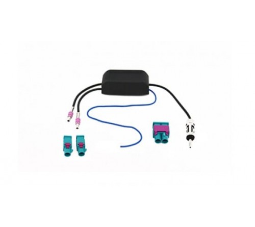 adapterkabel 20 cm 2 x Fakra F - DIN M + fantoom  diversity