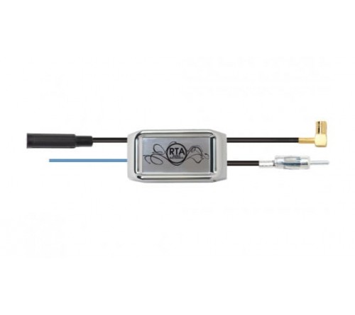 Antennesplitter actief AM/FM DIN F - DAB/DAB+ SMB F/DIN M