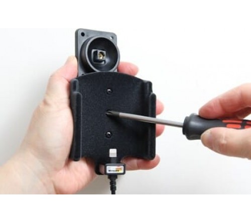 Brodit houder/lader Apple iPhone 8/ SE 2 USB sig.plug-padded