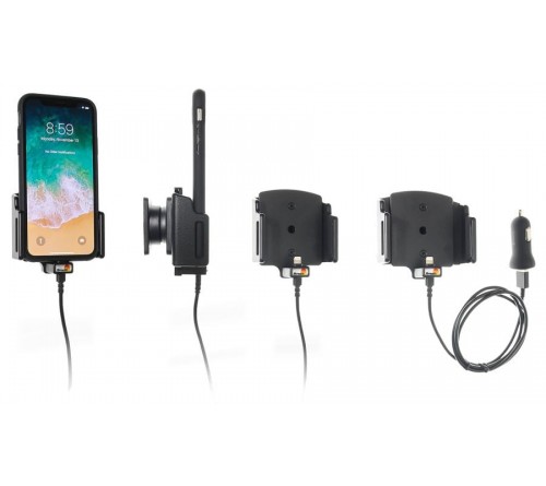 Brodit h/l lightning verstelb 70-83/2-10mm usb-A sig. iPh X