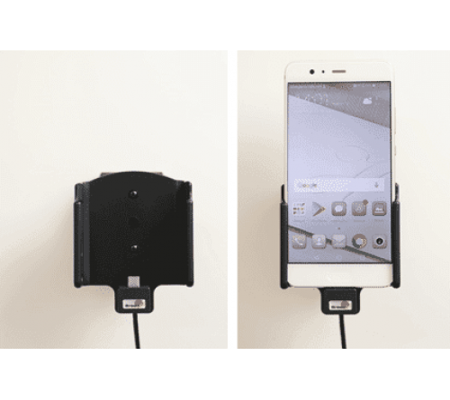 Brodit houder/lader Huawei P10 Plus USB sig.plug