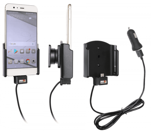 Brodit houder/lader Huawei P10 Plus USB sig.plug