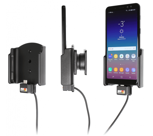 Brodit houder/lader Samsung Galaxy A8 USB sig.plug