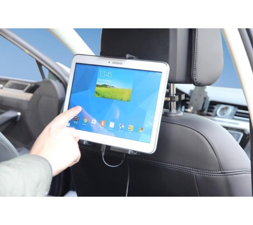 Brodit h/l Tablet verstelb 180-230mm usb-C-usb-A sig.