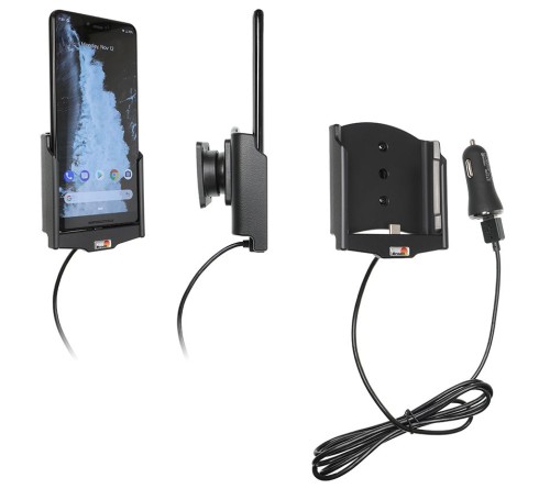 Brodit houder/lader Google Pixel 3 XL USB sig.plug