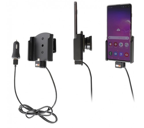 Brodit houder/lader Samsung Galaxy S10 Plus USB sig.plug