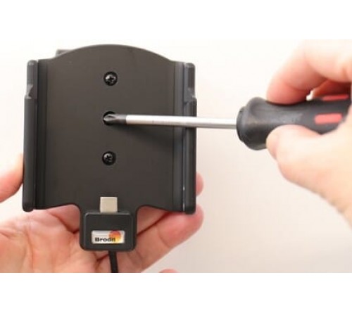 Brodit houder/lader Huawei P30 Pro USB sig.plug