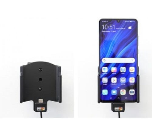 Brodit houder/lader Huawei P30 Pro USB sig.plug