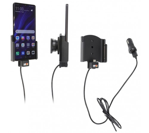 Brodit houder/lader Huawei P30 Pro USB sig.plug
