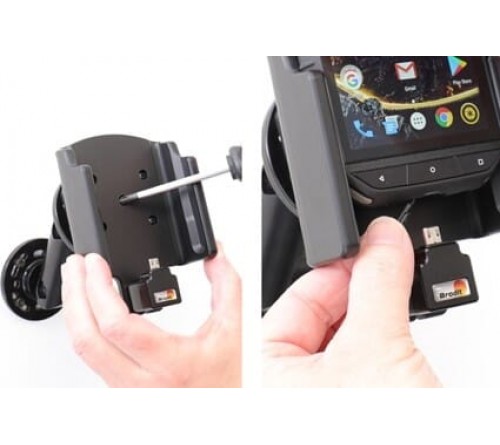Brodit houder/lader CAT S31 USB sig.