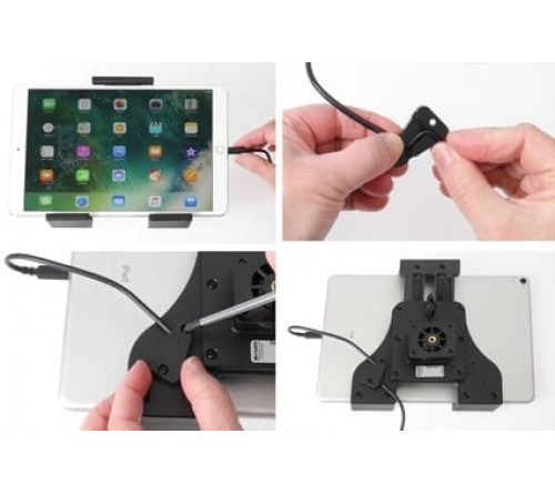 Brodit h/l tablet verstelb.140-195 mm met USB sig.-Lightning