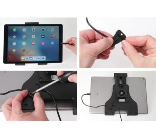 Brodit h/l tablet verstelb.180-230 mm met USB sig.-Lightning