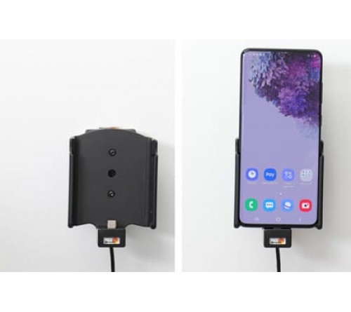 Brodit houder/lader Samsung Galaxy S20 Plus USB sig.plug