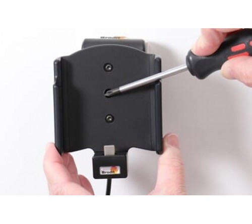 Brodit houder/lader Samsung Galaxy A51 USB sig.plug