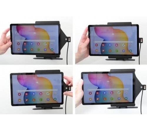 Brodit houder/lader Sam.Galaxy Tab S6 Lite USB sig.plug