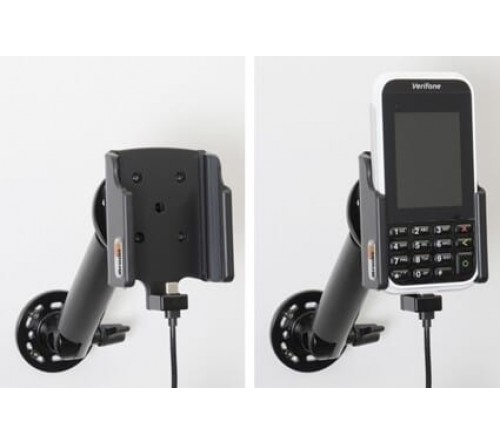 Brodit houder/lader VeriFone e285 USB sig.plug