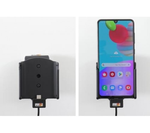 Brodit houder/lader Samsung Galaxy A41 USB sig.plug