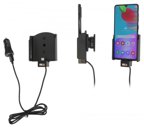 Brodit houder/lader Samsung Galaxy A41 USB sig.plug