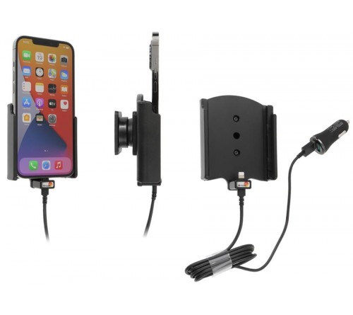 Brodit houder/lader Apple iPhone 12 Pro Max USB sig.plug