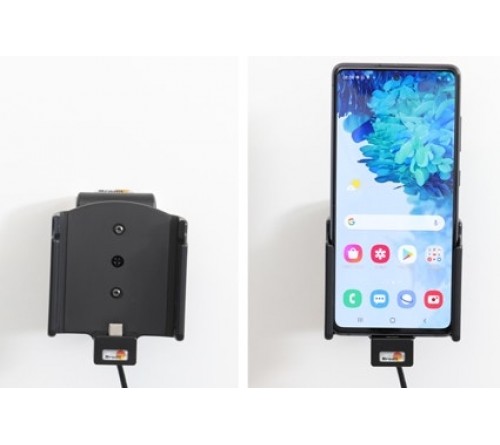 Brodit houder/lader Samsung Galaxy S20 FE USB sig.plug