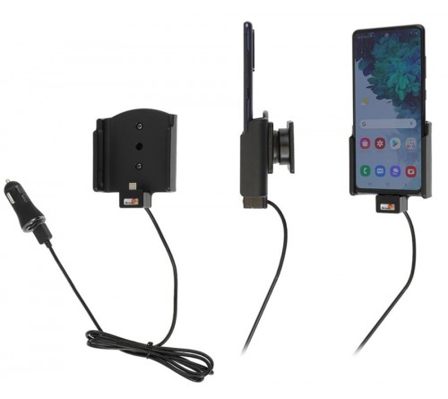 Brodit houder/lader Samsung Galaxy S20 FE USB sig.plug