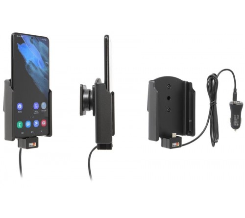 Brodit houder/lader Samsung Galaxy S21 Plus 5G USB sig.plug