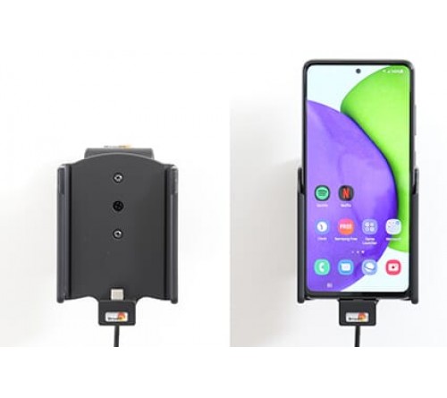Brodit houder/lader Samsung A52/ A52S 5G USB sig.plug