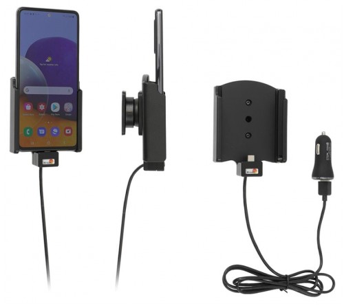 Brodit houder/lader Samsung Galaxy A72 USB sig.plug