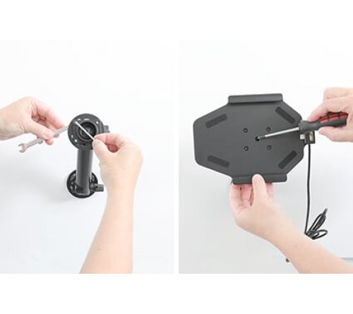 Brodit houder/lader Samsung Tab A7 Lite USB sig.plug