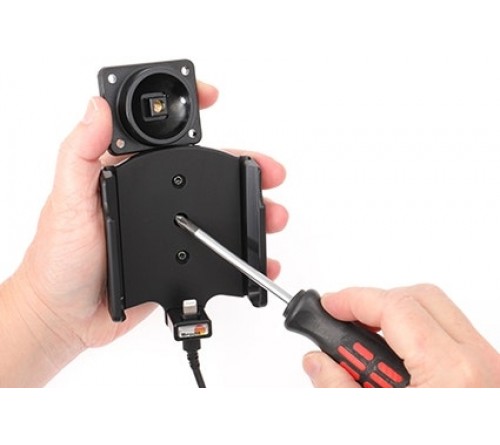 Brodit houder/lader Apple iPhone 13 - 14 / Pro USB sig.plug