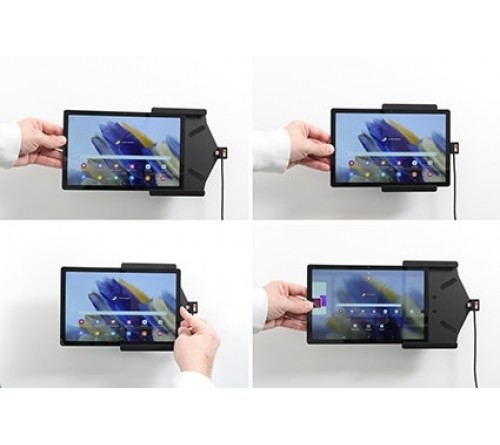 Brodit houder/lader Samsung Galaxy Tab A8 X200 USB sig.plug