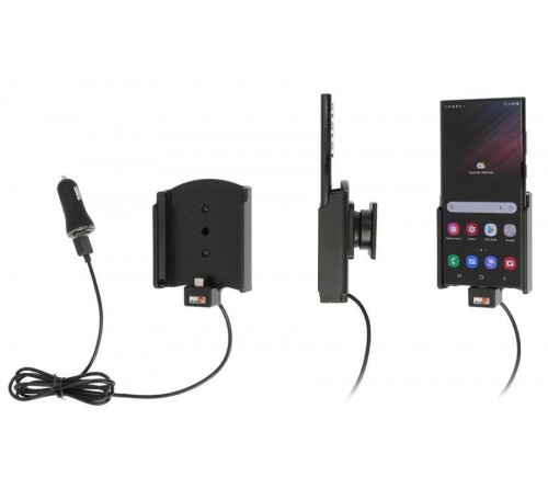 Brodit houder/lader Samsung Galaxy S22 Ultra USB sig.plug