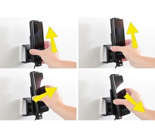 Brodit houder/lader Samsung Z Fold4 5G USB sig.open&folded