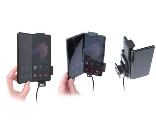 Brodit houder/lader Samsung Z Fold4 5G USB sig.open&folded